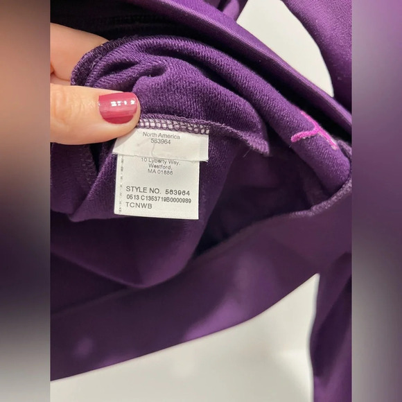 Puma 48 track jacket cheetah print purple cowl neck womens size medium - Picture 11 of 12